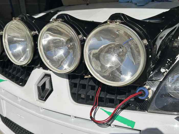Rampe de phare xenon et feux de virage pour Clio 2 RS 2 1