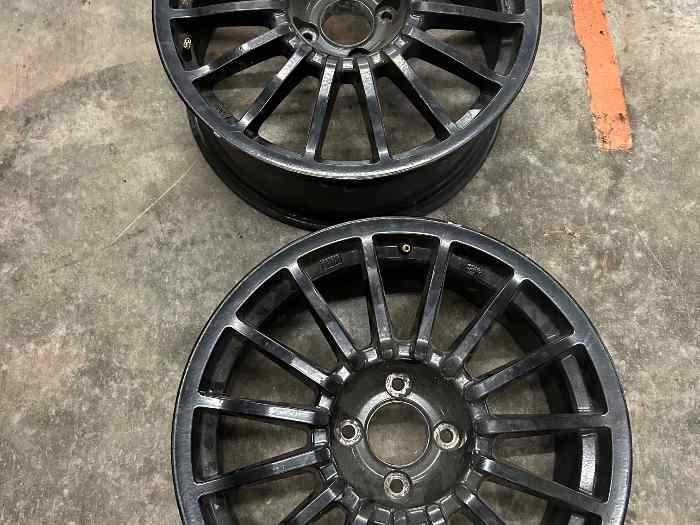 3 jantes Braid winrace psa en 7x17 ET 24 4x108 4