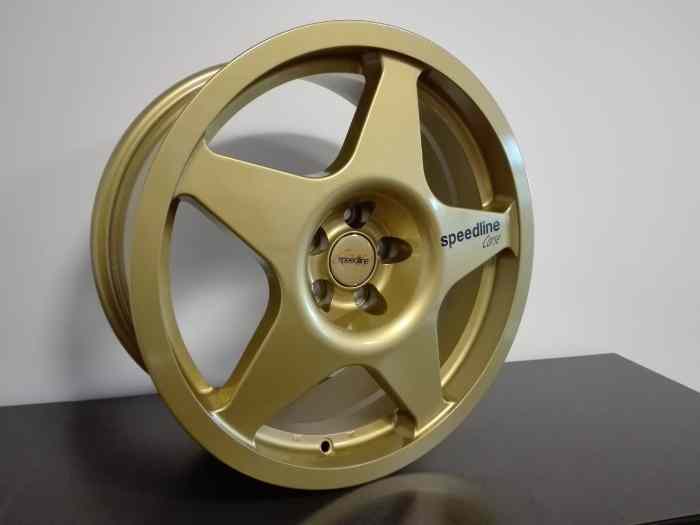 Jante Subaru Impreza Gc8 Speedline Corse Champion 8x17 Gold 1