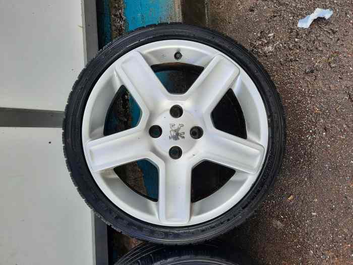 4 jantes origine 206 rc 1