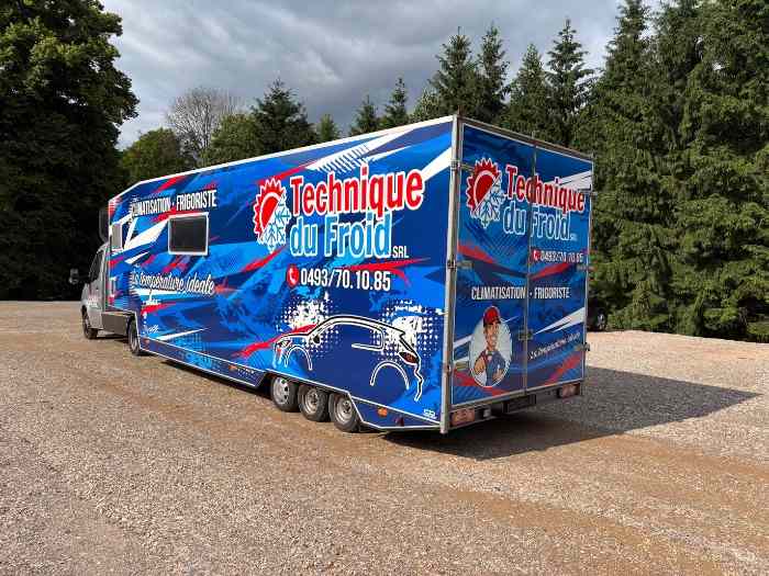 Semi remorque permis BE 1