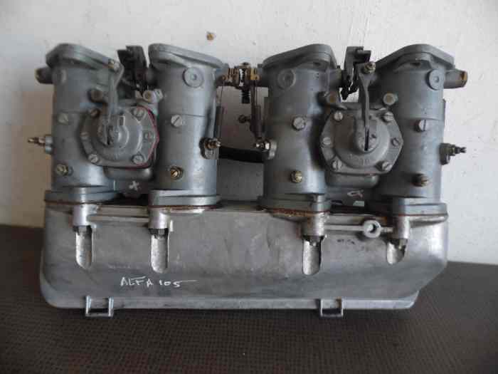 CARBURATEURS C40DDH ALFA ROMEO GIULIA 105 0