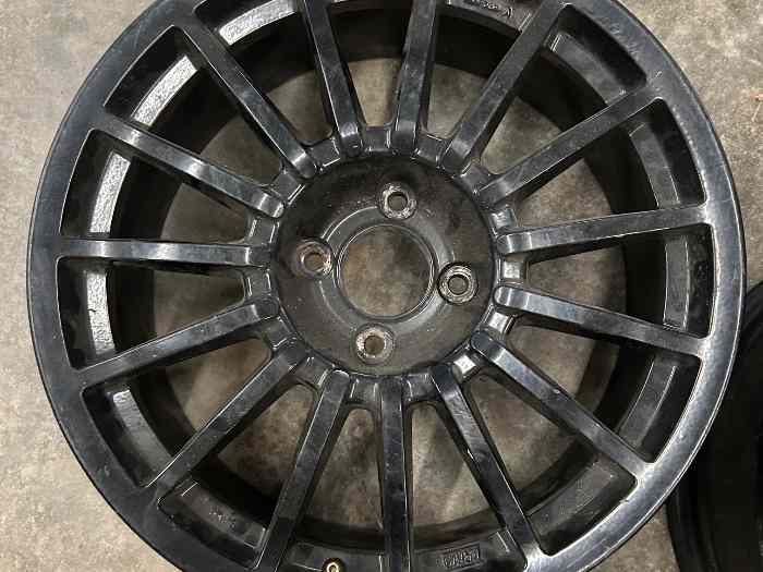 3 jantes Braid winrace psa en 7x17 ET 24 4x108 1