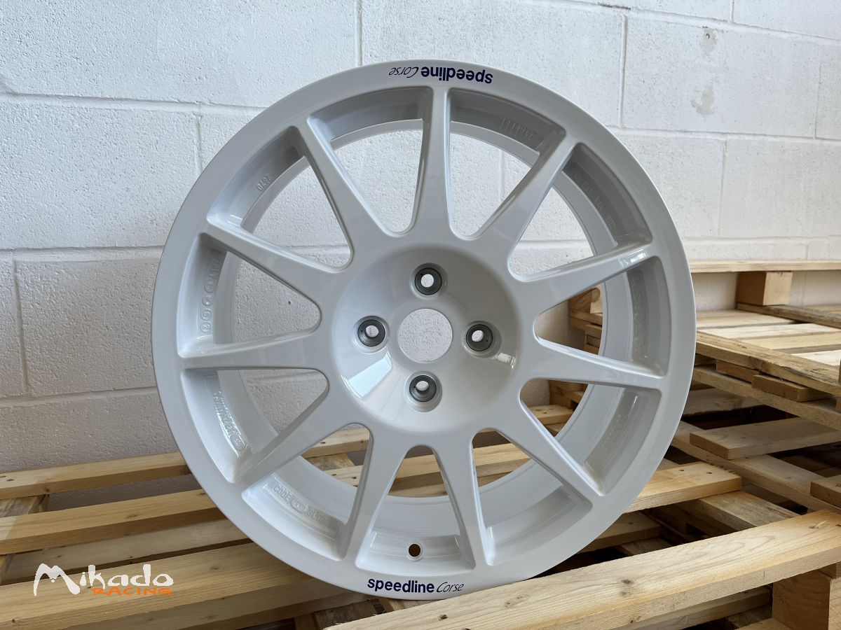 Jante Renault Clio Super 1600 7x17 Speedline Turini White – photo 1 sur 6