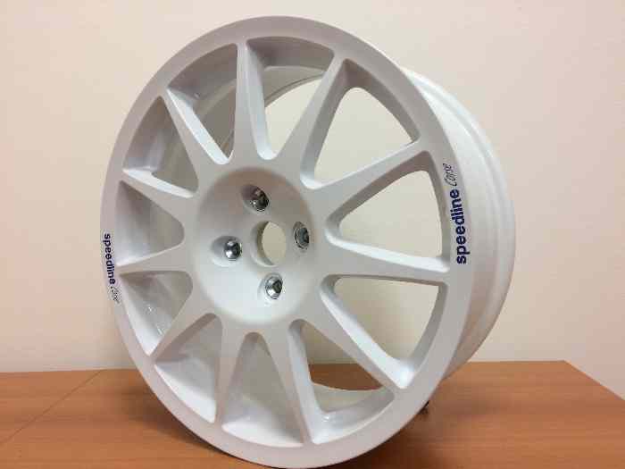 Jante Renault Clio Super 1600 7x17 Speedline Turini White 1