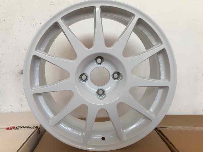 Jante Peugeot 208 Rally 4 Speedline Turini 7x17 White 0