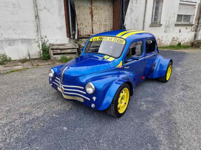Renault 4cv proto v6 turbo 0