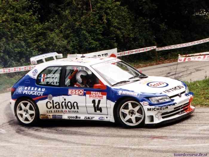 Jante Peugeot 306 Maxi Speedline Corse 2013 8x18 White 2