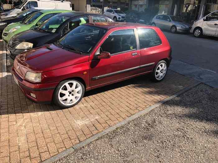 Jante Renault Clio Williams 7.25x16 Speedline Corse SL676 Ragno White 2