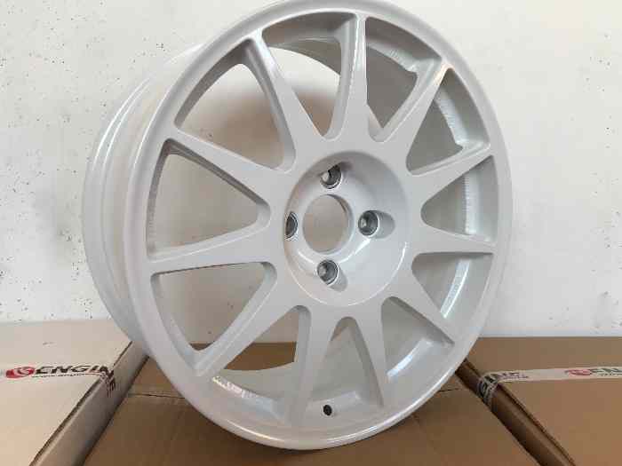 Jante Peugeot 208 Rally 4 Speedline Turini 7x17 White 1