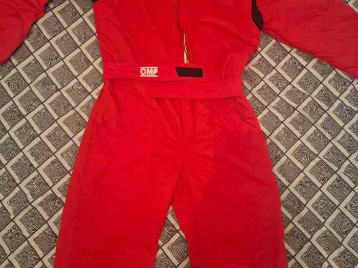 Combinaison OMP FIA FIRST-S Rouge