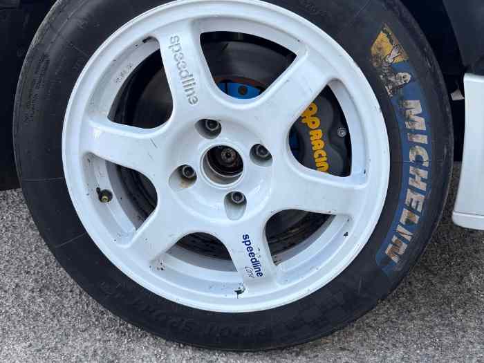 Jantes speedline 15 pouces 205 gti GrA