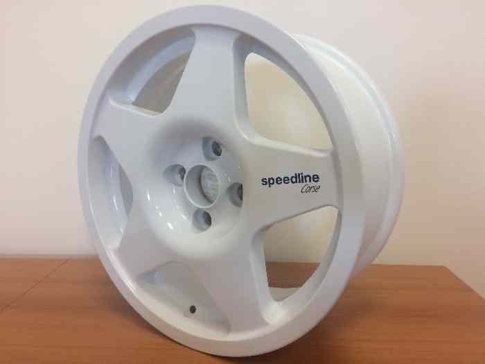 Jante Citroen - Peugeot 7x16 Speedline Corse Champion White 1
