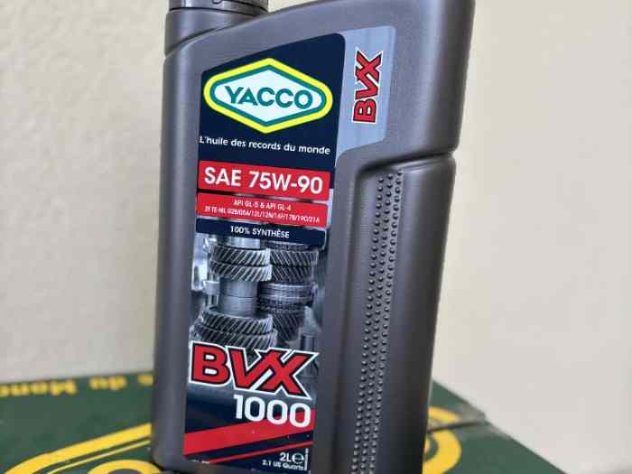 Huile BVX (Boite) 1000 75W-90 1