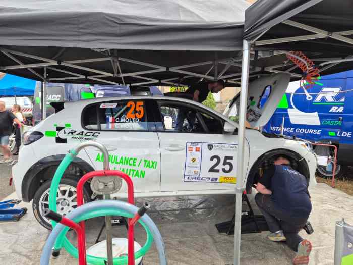 RACC loue Peugeot 208 RC4 pour Rallye Terre Découverte 1