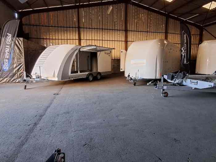 ***OCCASION*** PRG TRAILERS PROSPORTER MONZA 5.80M / 2.25M 3essieux 4