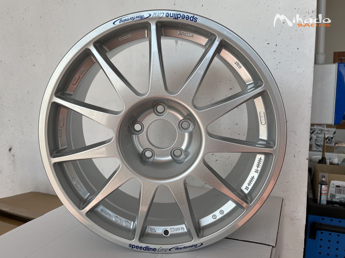 Jante Mitsubishi Lancer EVO 8/9 Speedline Turini 8x18 Silver – photo 1 sur 6
