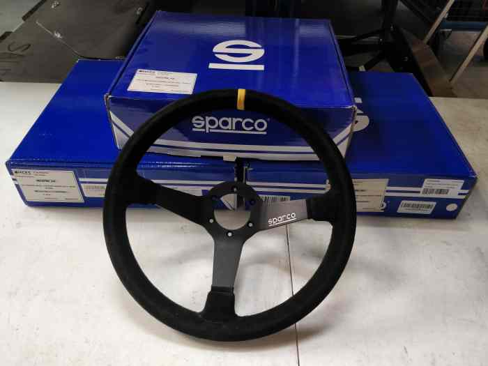 Volant Sparco R345 Tulipé (63 mm), Cui...