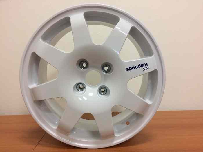 Jante Renault Clio Williams 7.25x16 Speedline Corse SL676 Ragno White 0