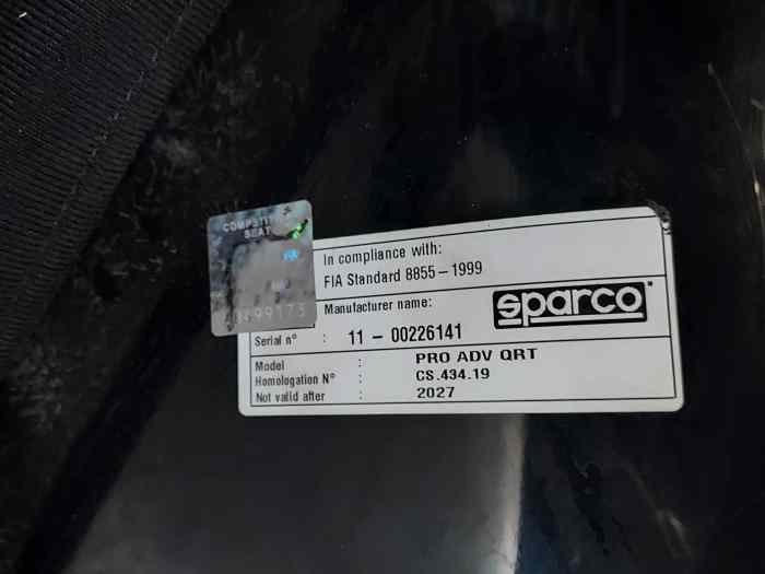 Baquet Sparco Pro ADV 3
