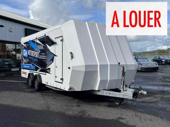 A louer remorque brian james 5,50m