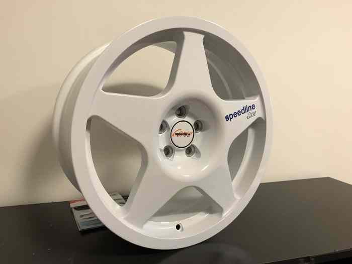 Jante Lancia Delta EVO Speedline Champion 8x17 White 1