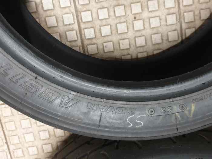 2 Pneus YOKOHAMA 190-625-17 SS 3
