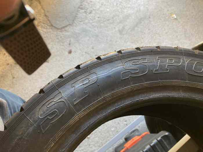 4 PNEUS PLUIE COMPETITION DUNLOP 200X580X15 3