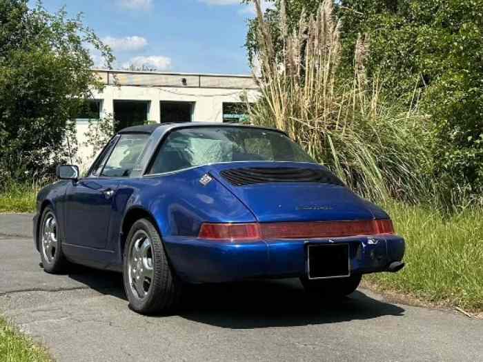 À vendre – Porsche 911 Targa 1974 avec kit carrosserie 964 Turbo 1