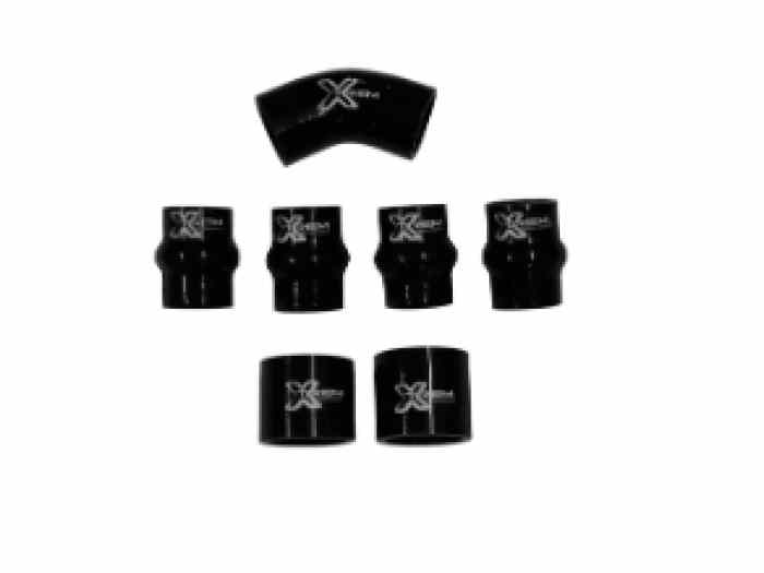 Kit 7 durites turbo silicone Renault R...