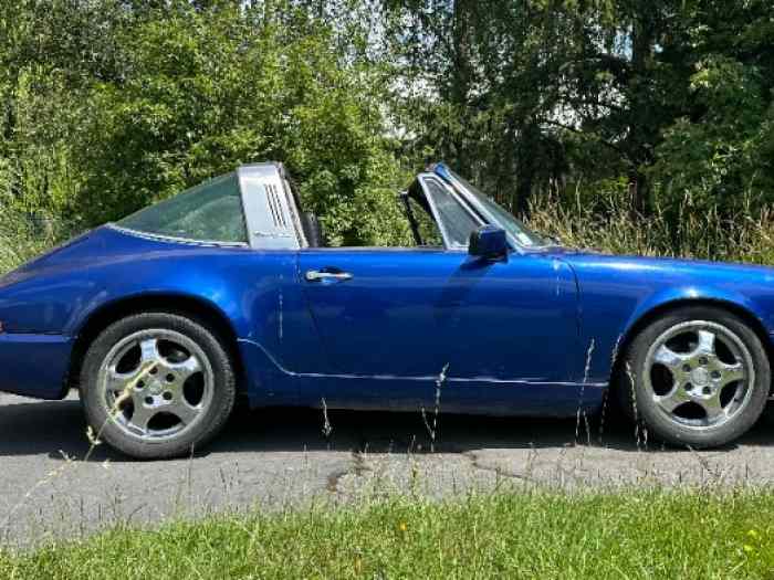 À vendre – Porsche 911 Targa 1974 avec kit carrosserie 964 Turbo 4