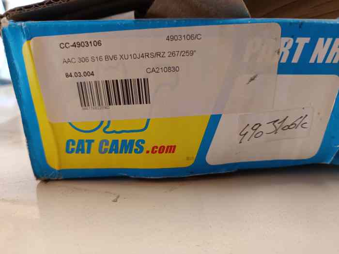 Arbre a cam maxi hydraulique xu10j4rs