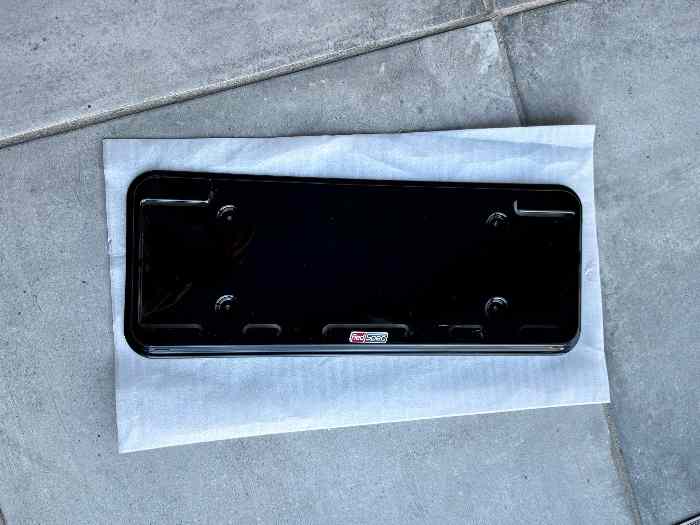 Support de plaque rallye REDSPEC neuf