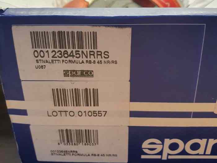 Bottines rallye SPARCO homologuées FIA 5