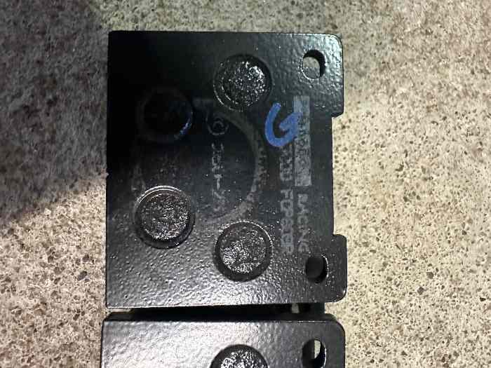 Plaquettes arrière C2r2Max 3