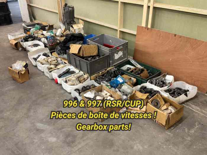 Pièces de boîte de vitesses 996 - 997 ...