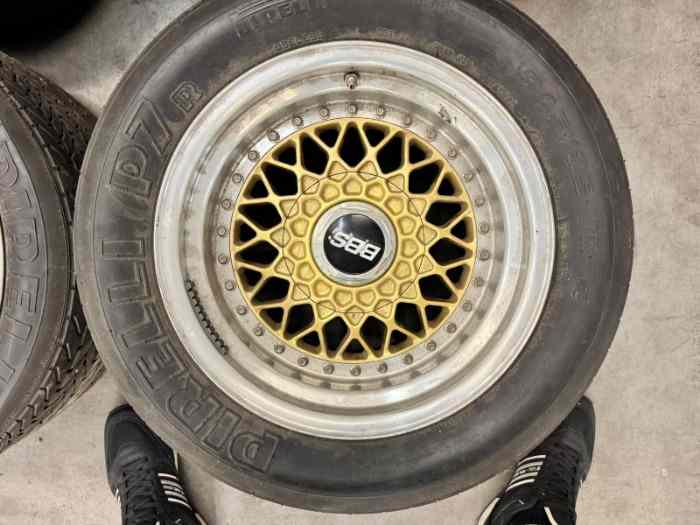 Jantes Porsche - BBS Nid Abeille 4