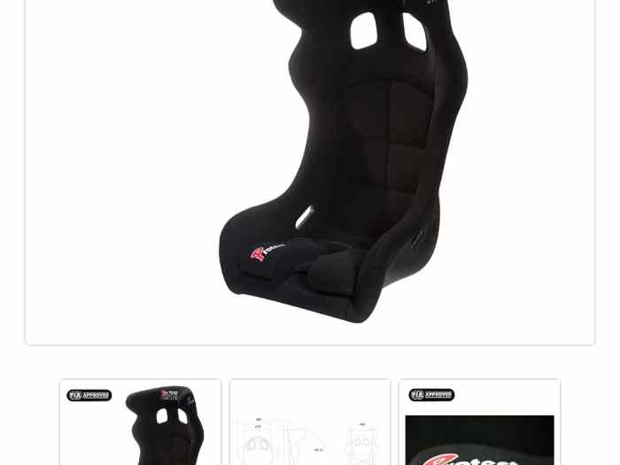 Baquet techno racing protec (atech)