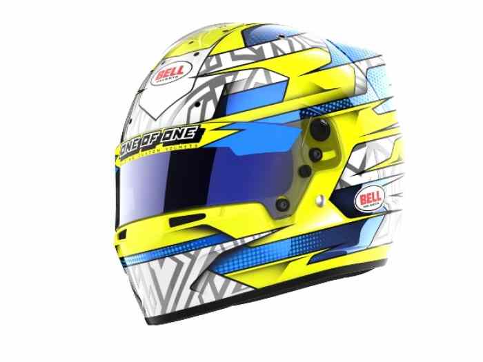 CASQUE BELL RS7-K carbone Custom 0