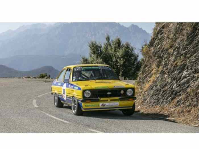 Vends Ford Escort RS2000 de 1978 préparée pour rallye régularité sportive VHRS 2