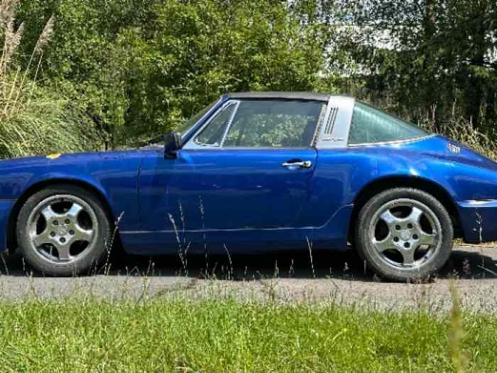 À vendre – Porsche 911 Targa 1974 avec kit carrosserie 964 Turbo 2