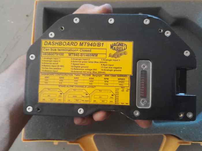 dashboard magneti marelli 1