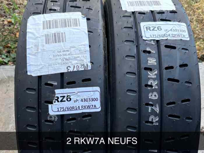 Pirelli 14 pouces RKW7 neufs