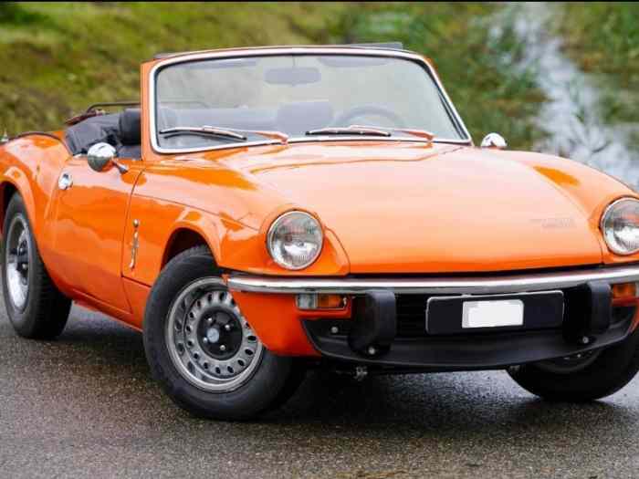 Triumph Spitfire 1500 restaurée