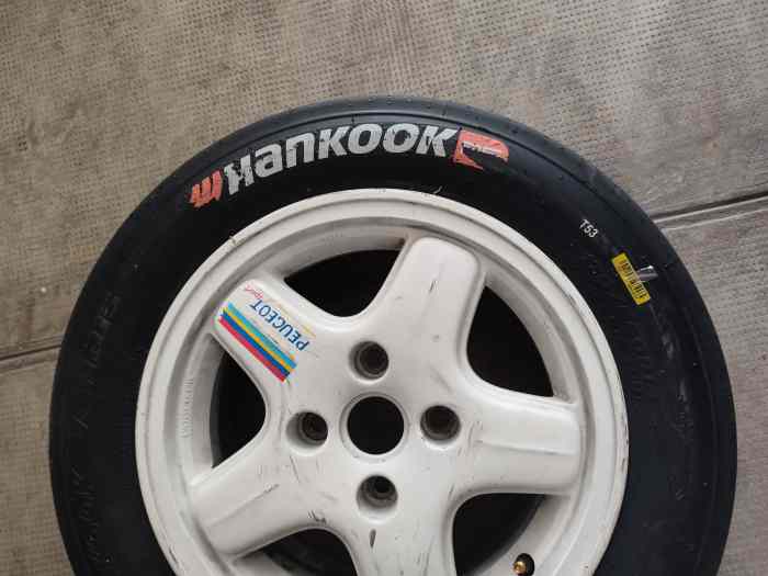 Roues complètes 14 pouces Peugeot 106 XSI 3