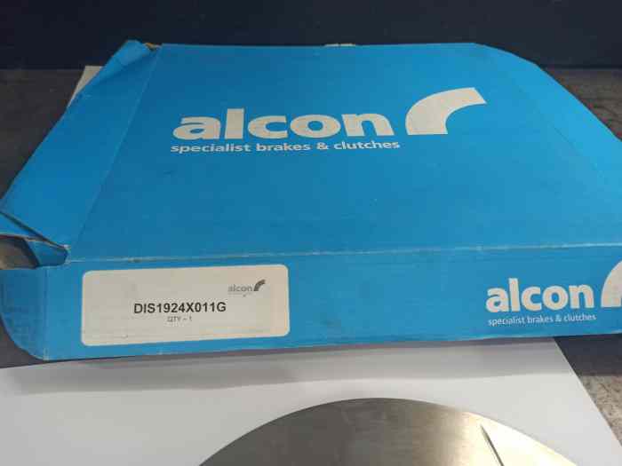 Disques compétition alcom 2
