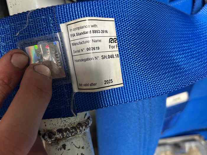 Baquet + harnais RRS FUTURA 2 1