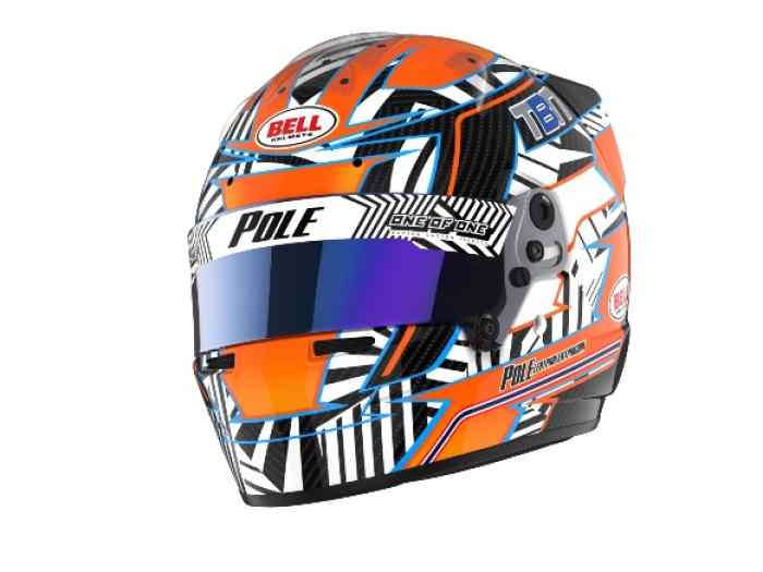 CASQUE BELL RS7-K carbone Custom 1