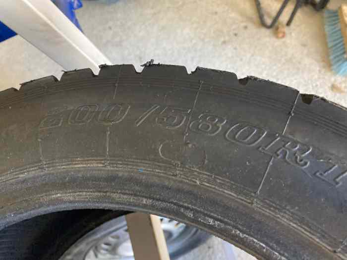 4 PNEUS PLUIE COMPETITION DUNLOP 200X580X15 1