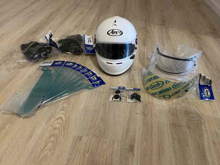 ARAI GP6-S helmet and accessories
